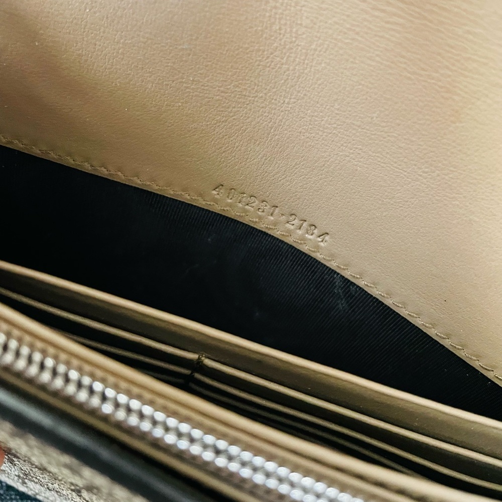 Authentic Gucci Dionysus GG Supreme chain wallet - Picture 9 of 12